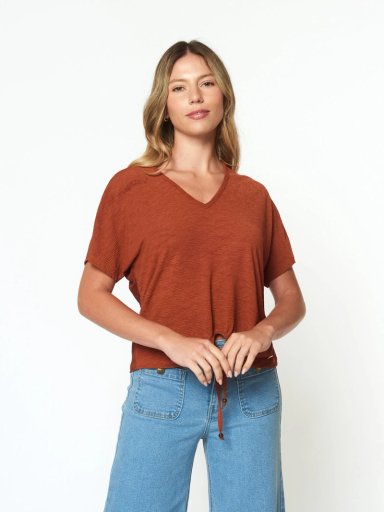 POLO MUJER MENTHA Y CHOCOLATE IMMA