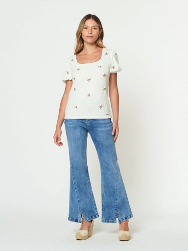 POLO MUJER MENTHA Y CHOCOLATE SHANTAL