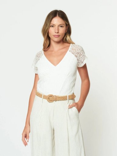 POLO MUJER MENTHA Y CHOCOLATE SHEILA