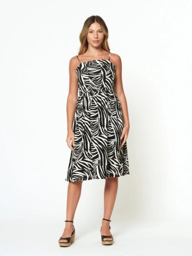 VESTIDO MUJER MENTHA Y CHOCOLATE SOLE