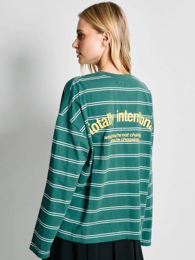 POLO MANGA LARGA MUJER INDEX ESTAMPADA - 2
