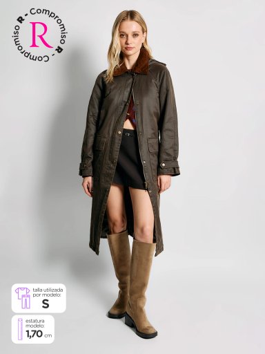 ABRIGO LARGO MUJER INDEX FEBUCKING - 2