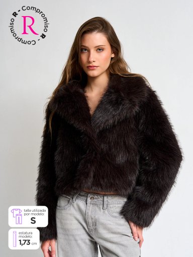 CASACA MUJER INDEX CORTA PELU - 3