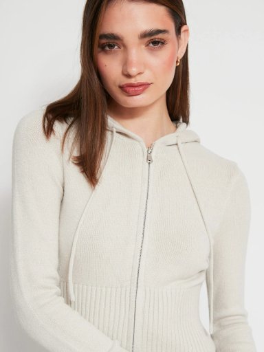 CARDIGAN MUJER INDEX CAPUCHA - 3