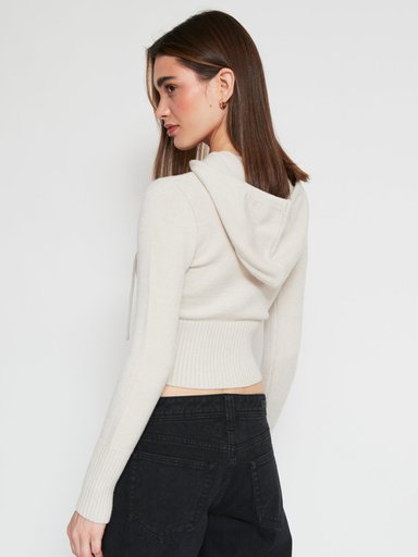 CARDIGAN MUJER INDEX CAPUCHA - 2