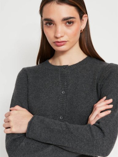 SWEATER MANGA LARGA MUJER INDEX BOTONES - 3
