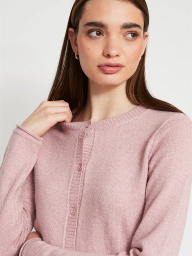 SWEATER MANGA LARGA MUJER INDEX BOTONES - 3