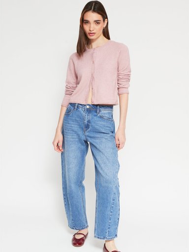 SWEATER MANGA LARGA MUJER INDEX BOTONES - 4
