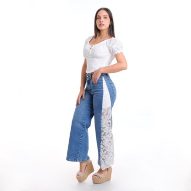 JEAN MUJER METAL JEANS WIDE LEG DANI - 2