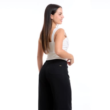 TOP MUJER METAL JEANS LINO REGINA - 3