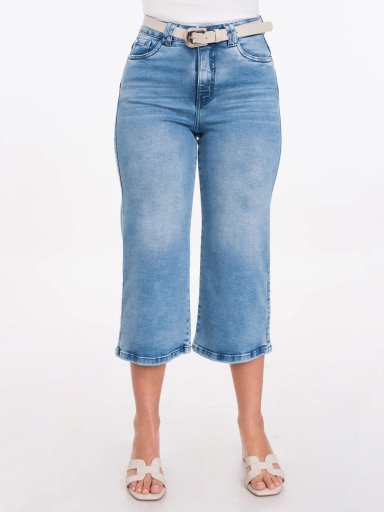 JEANS ALGODÓN CROPPED FLARE MUJER METAL JEANS MARISOL - 2