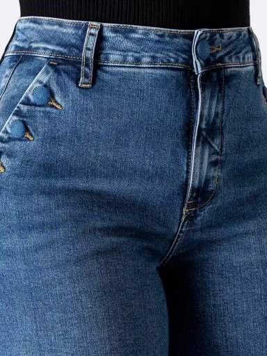 JEANS CULOTTE MUJER PIONIER BRUNELHA - 4