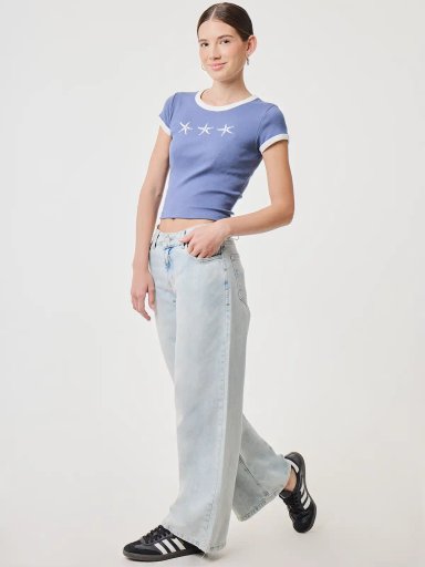 JEANS BAGGY LOW RISE MUJER INDEX - 5