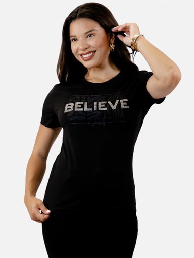 POLO MANGA CORTA MUJER BLACKOUT