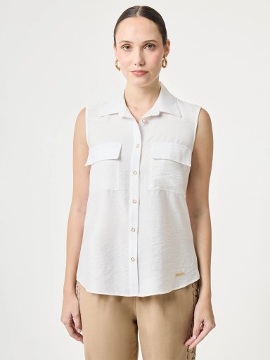 BLUSA MANGA CORTA MUJER JOHN HOLDEN WOMAN - 1
