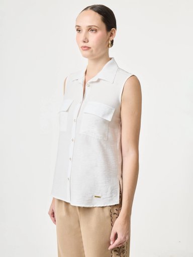 BLUSA MANGA CORTA MUJER JOHN HOLDEN WOMAN - 3