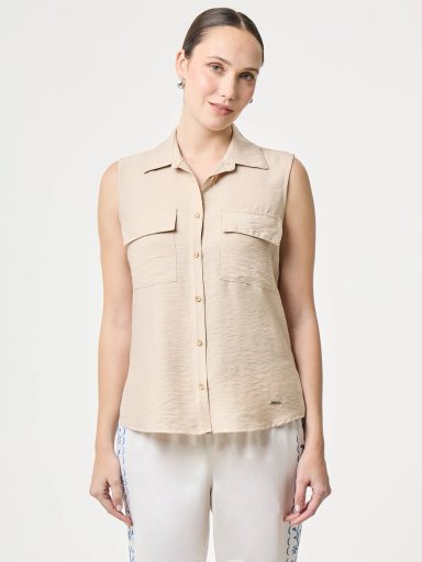 BLUSA MANGA CORTA MUJER JOHN HOLDEN WOMAN - 1
