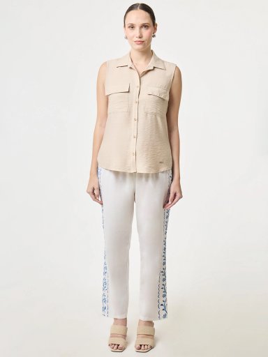 BLUSA MANGA CORTA MUJER JOHN HOLDEN WOMAN - 5