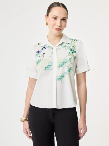 BLUSA MANGA CORTA MUJER JOHN HOLDEN WOMAN - 1