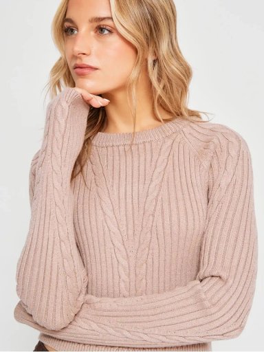 SWEATER MUJER INDEX TRENZAS - 3