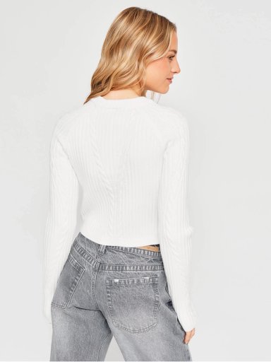 SWEATER MUJER INDEX TRENZAS - 2