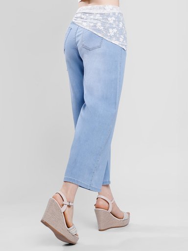 JEANS ALGODÓN CULOTTE MUJER KANSAS LUCIANA - 3