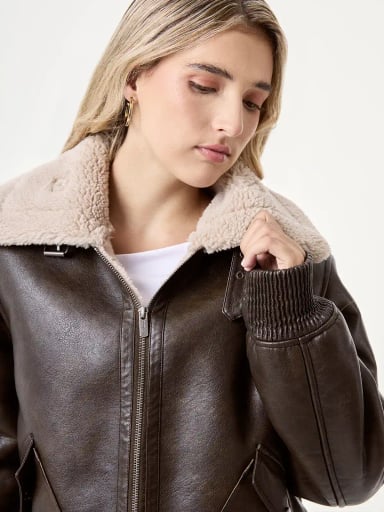CASACA MUJER PEPE JEANS CORTA THEODORA - 4