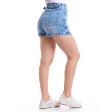 FALDA SHORT ALGODÓN MUJER METAL JEANS - 4
