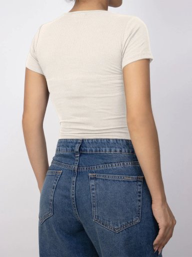 POLO MANGA CORTA MUJER KAYRA POBLET PERFECT FIT - 3