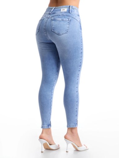 JEANS ALGODÓN MUJER METAL JEANS TOBILLERO SAFRA - 5