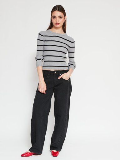 SWEATER MANGA LARGA MUJER INDEX RIB - 4