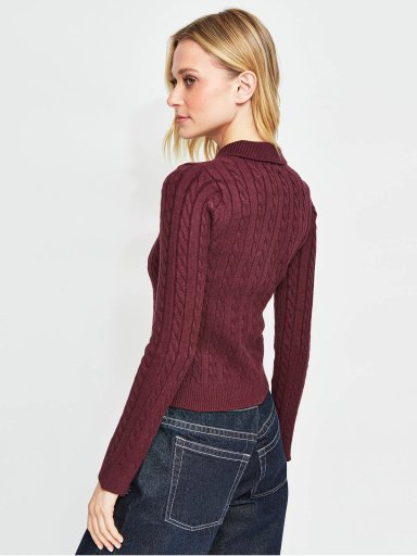 SWEATER MUJER INDEX ZIP - 2