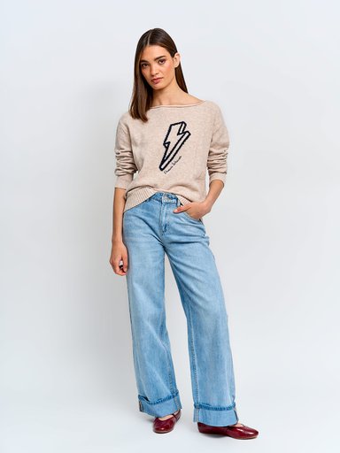 SWEATER MANGA LARGA MUJER INDEX FESTIN - 4
