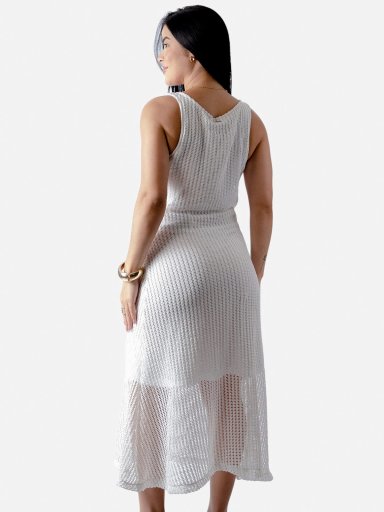 VESTIDO LARGO MUJER BLACKOUT - 4