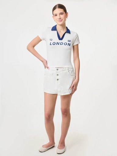 POLO MANGA CORTA MUJER INDEX BEFUT - 5