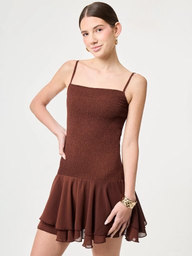 VESTIDO CORTO MUJER INDEX BEPANAL - 3