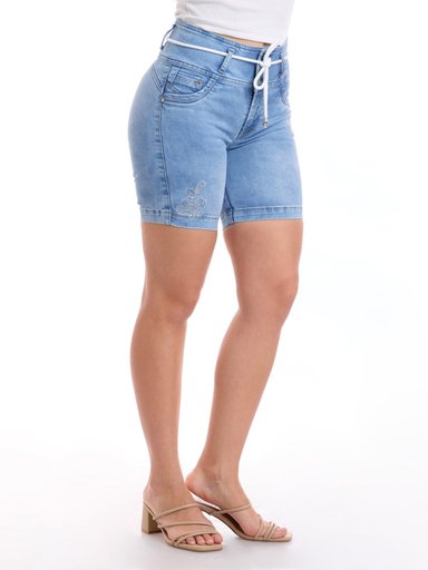 BERMUDA ALGODÓN MUJER METAL JEANS CARTAGENA - 3