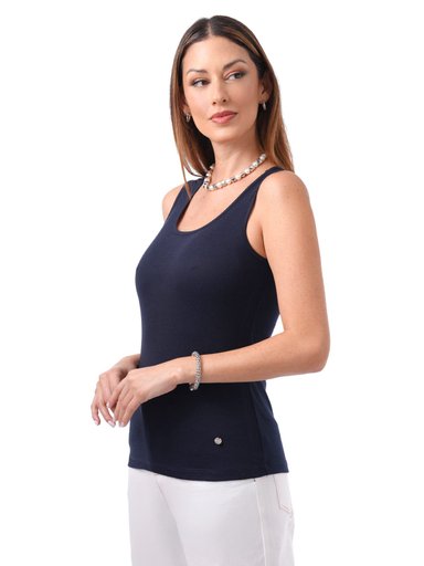 POLO SIN MANGAS ALGODÓN MUJER CP MODA DE COLECCIÓN MERIDA - 2