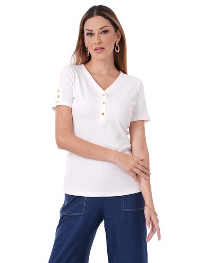 POLO MANGA CORTA MUJER CP MODA DE COLECCIÓN JOLIETTE