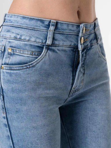 JEANS FLARE MUJER SQUEEZE AYALSHA - 4