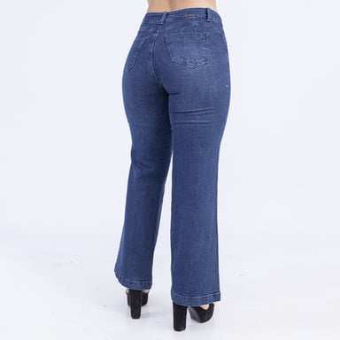 JEANS WIDELEG MUJER SODA BLUES LADERA - 3