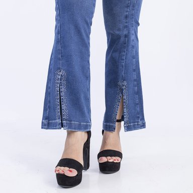 JEANS FLARE MUJER SODA BLUES MERLY - 2