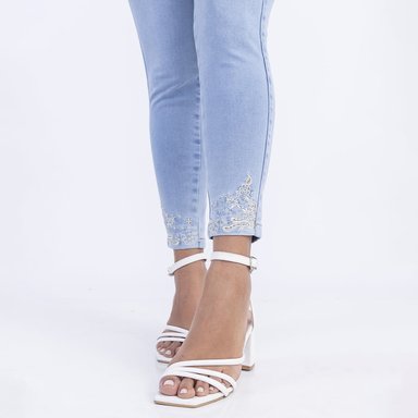 JEANS SKINNY MUJER SODA BLUES CARTAGENA - 2