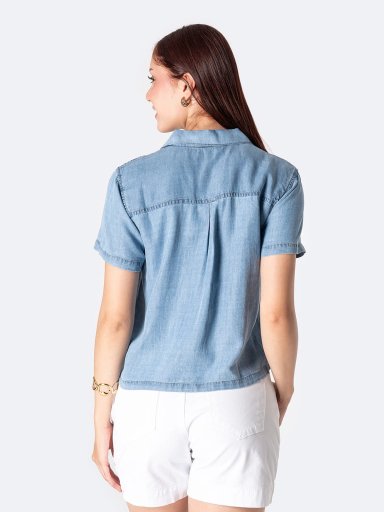BLUSA MANGA CORTA MUJER PIONIER - 3