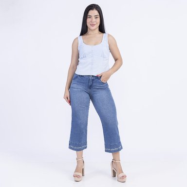JEANS RECTO MUJER SODA BLUES RUMANIA - 5