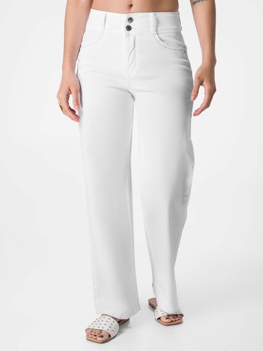 PANTALÓN WIDELEG MUJER SQUEEZE - 2
