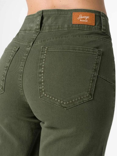PANTALÓN WIDELEG MUJER SQUEEZE - 5