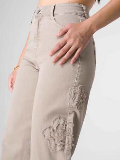 PANTALÓN WIDELEG MUJER SQUEEZE - 4