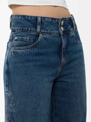 JEANS STRAIGHT MUJER GOCCOS XALE - 5