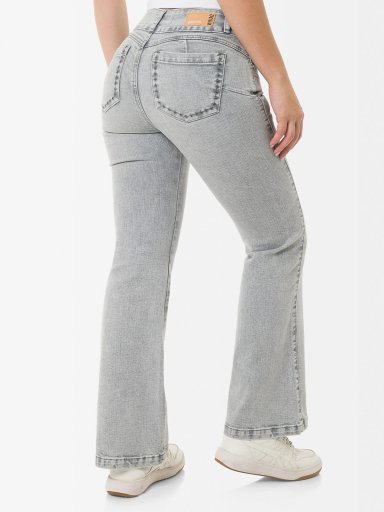 JEANS FLARE MUJER GOCCOS LUNISSA - 3